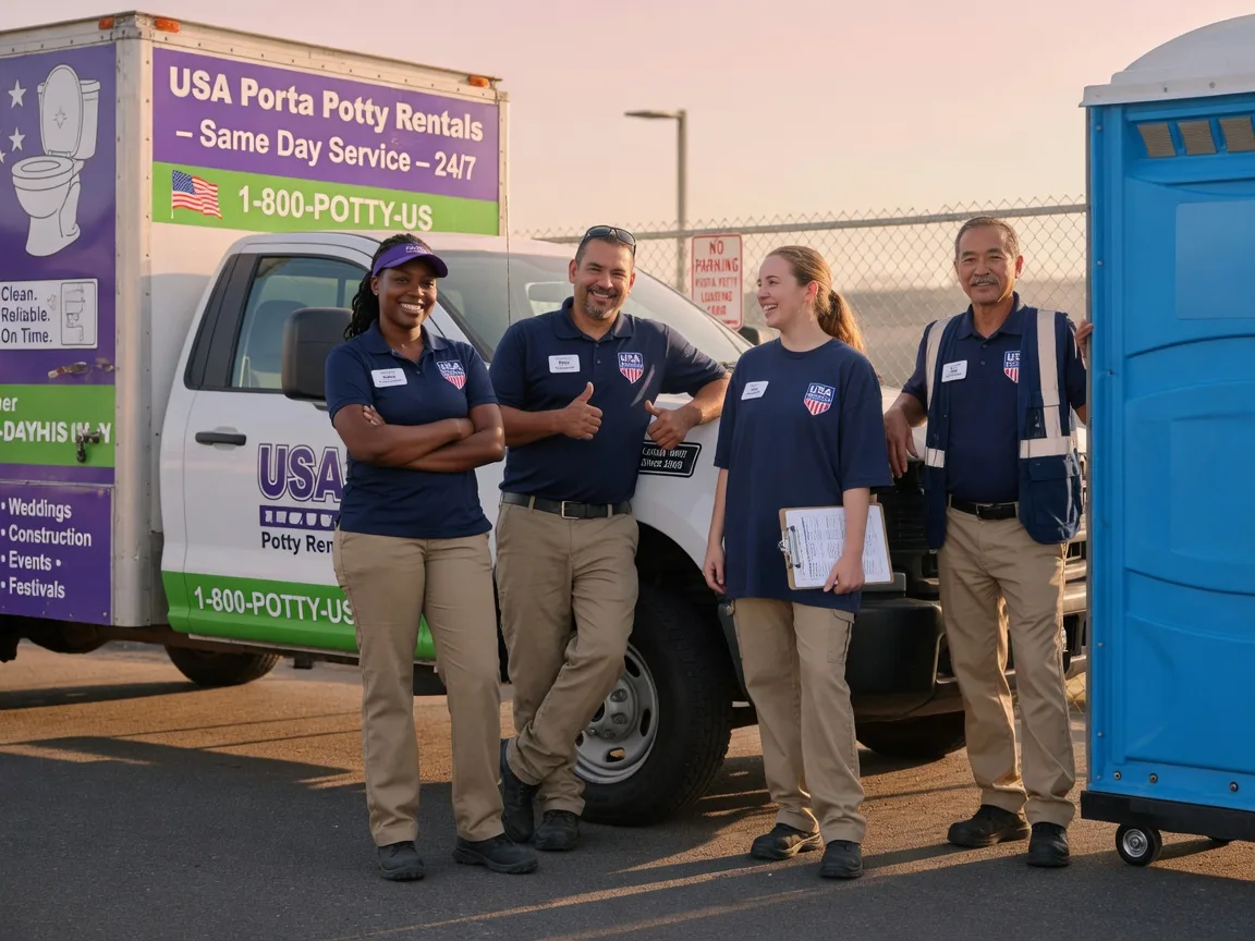 Porta Potty Rental company in Cowden, IL